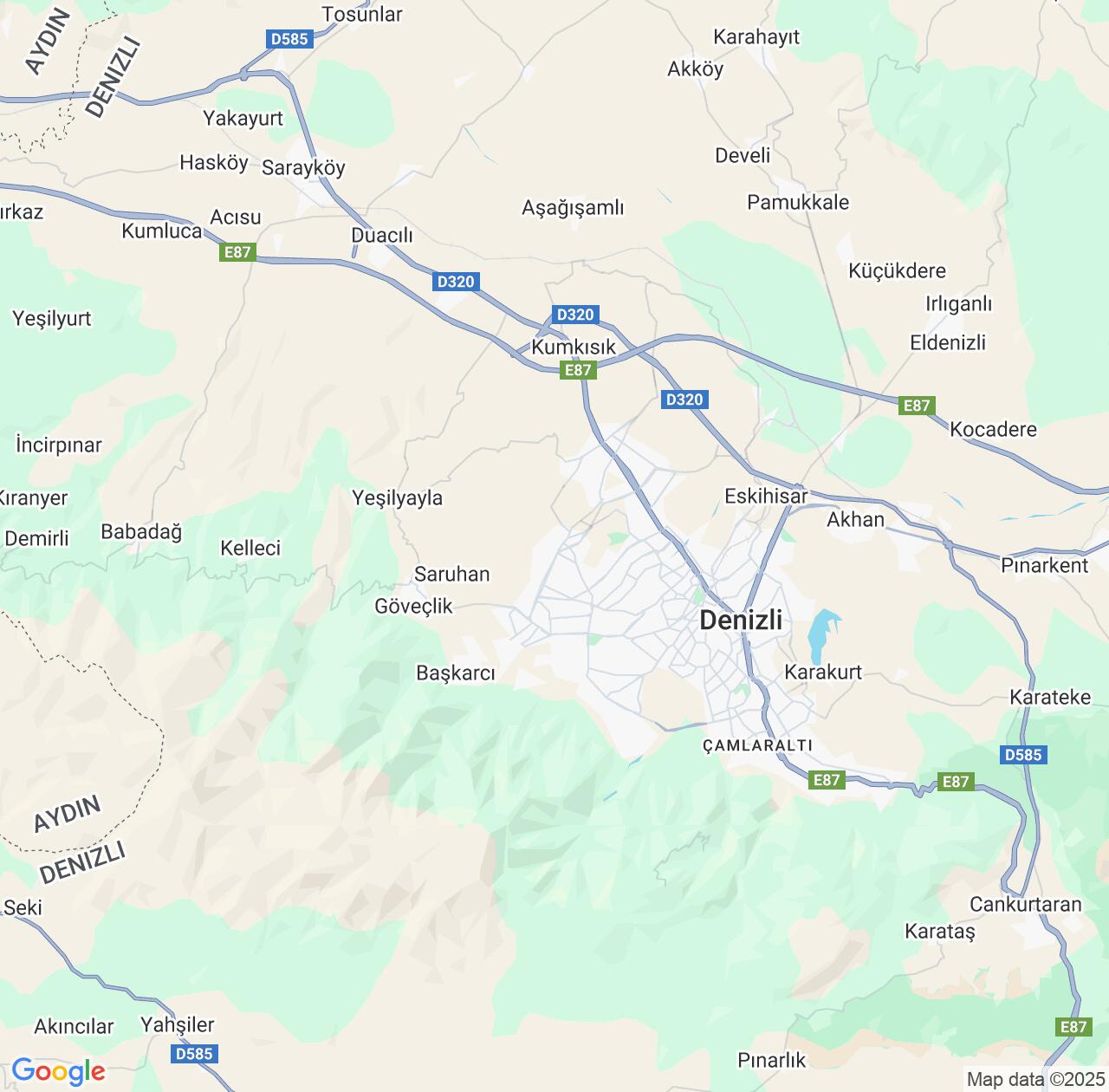 Map image for Intellectual Property Lawyers in Merkezefendi and Denizli IP firms at coordinates  ; .