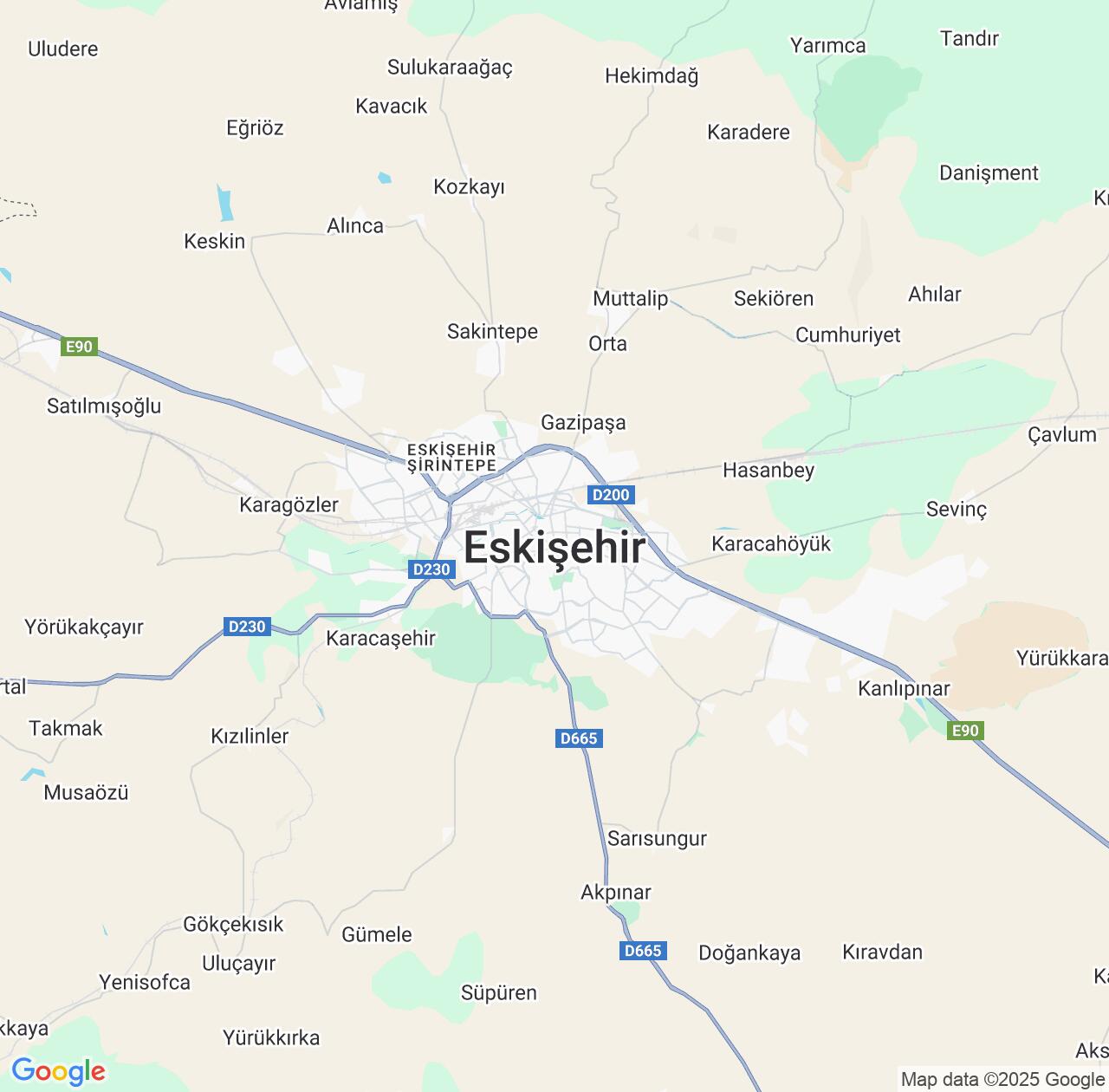 Map image for Intellectual Property Lawyers in EskiÅŸehir and Turkey IP firms at coordinates  ; .