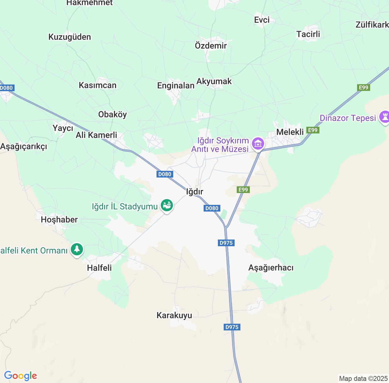 Map image for Intellectual Property Lawyers in Iğdır and Turkey IP firms at coordinates  ; .