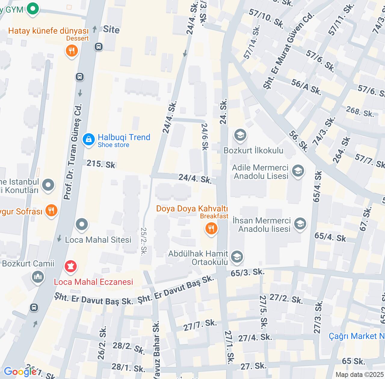 Map image for Intellectual Property Lawyers in Zeytinburnu and Istanbul IP firms at coordinates  ; .