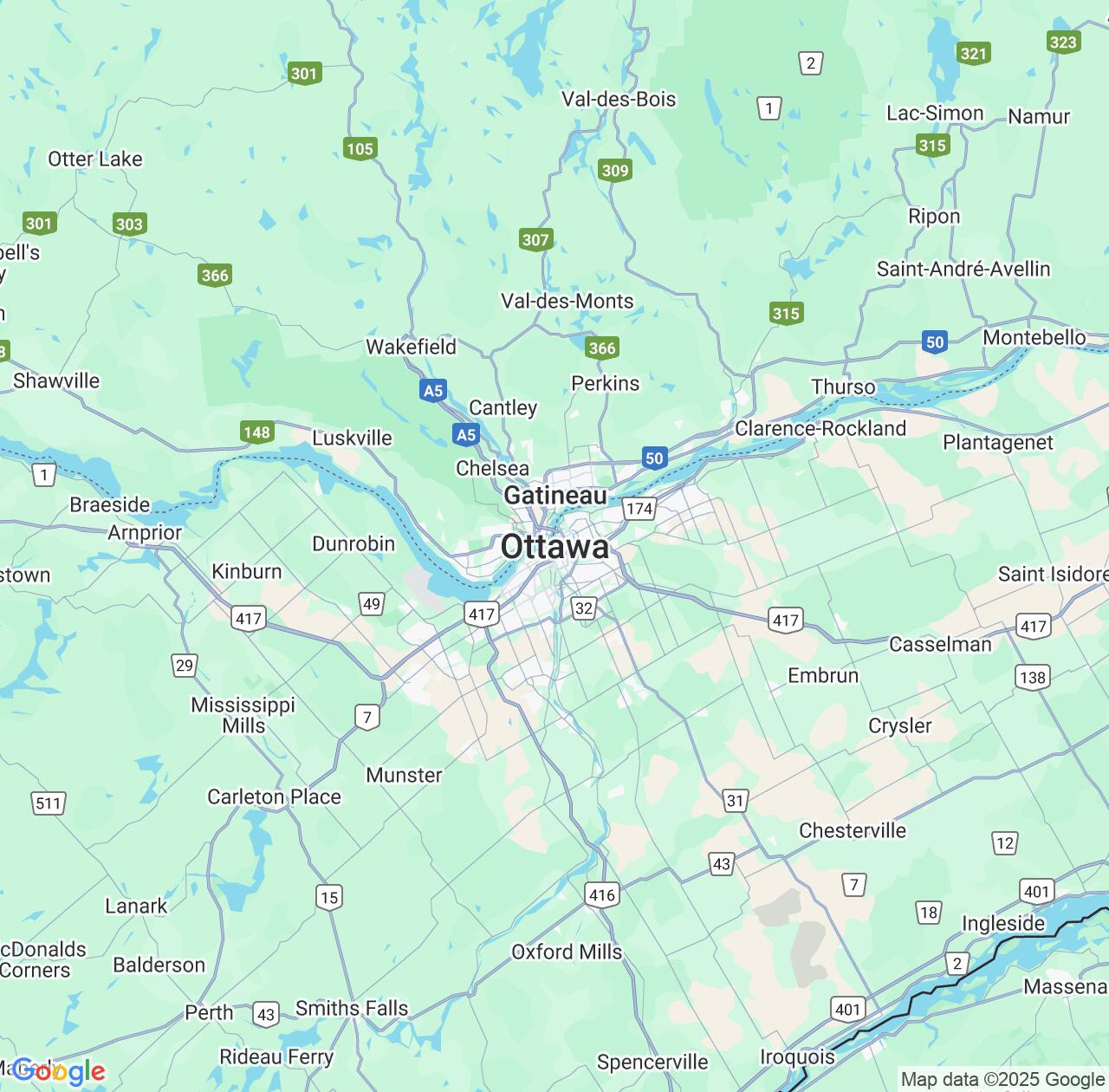 Map image for Intellectual Property Lawyers in Ottawa and Ontario IP firms at coordinates  ; .