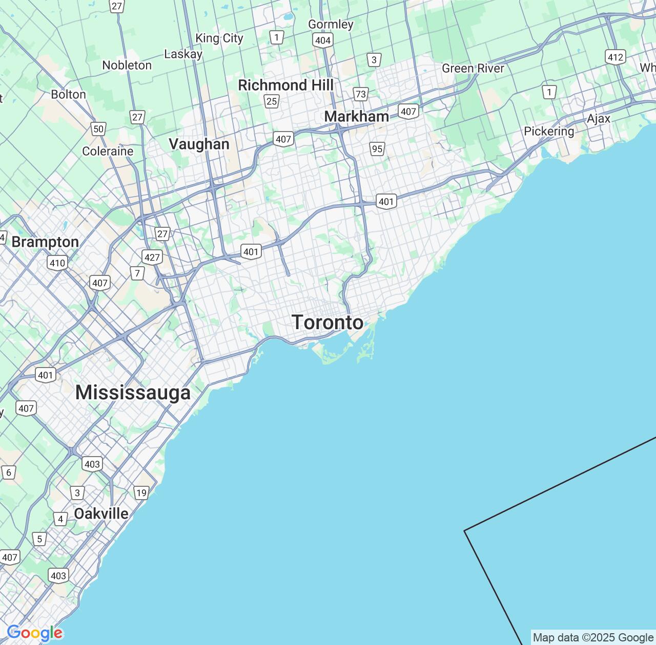 Map image for Intellectual Property Lawyers in Toronto and Ontario IP firms at coordinates  ; .
