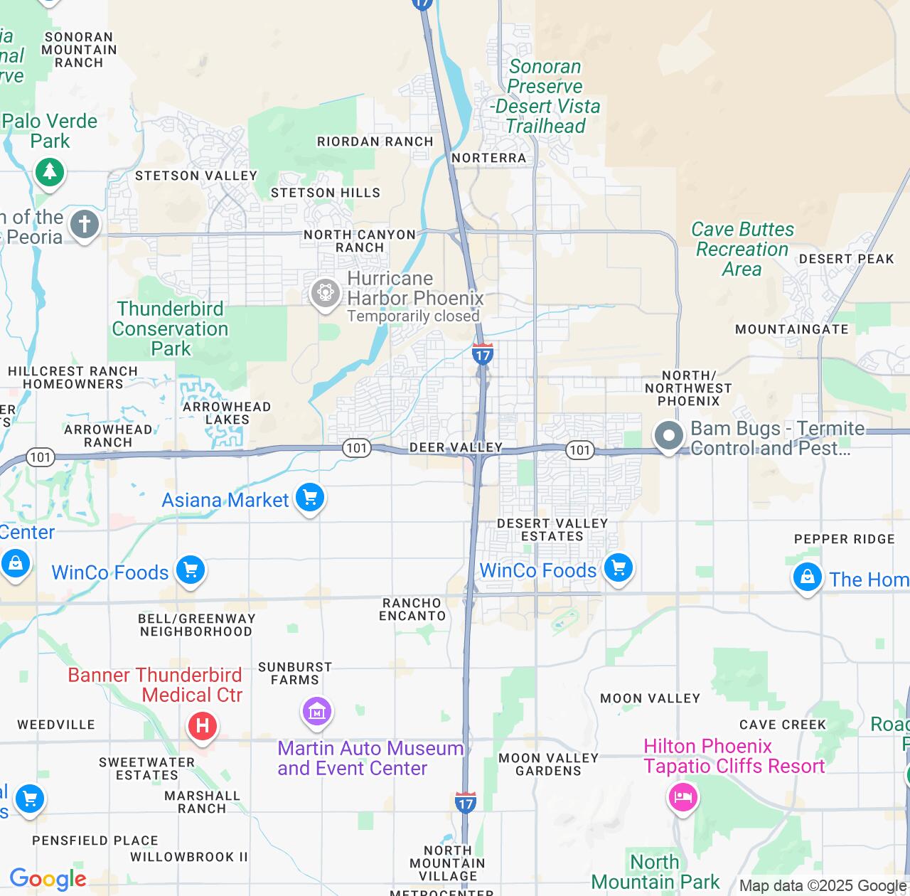 Map image for Intellectual Property Lawyers in Deer Valley and Arizona IP firms at coordinates  ; .