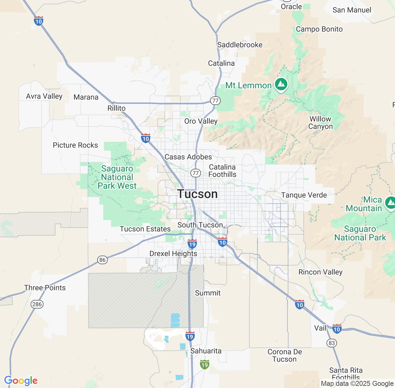 Map image for Intellectual Property Lawyers in Tucson and Arizona IP firms at coordinates  ; .