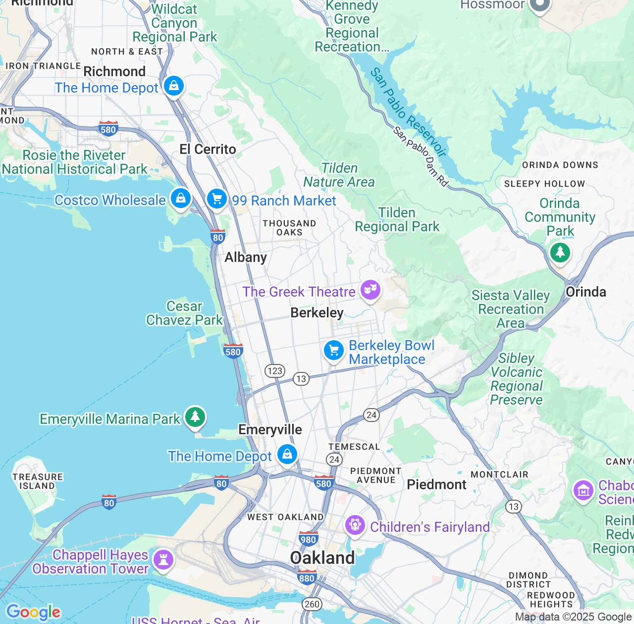 Map image for Intellectual Property Lawyers in Berkeley and California IP firms at coordinates  ; .