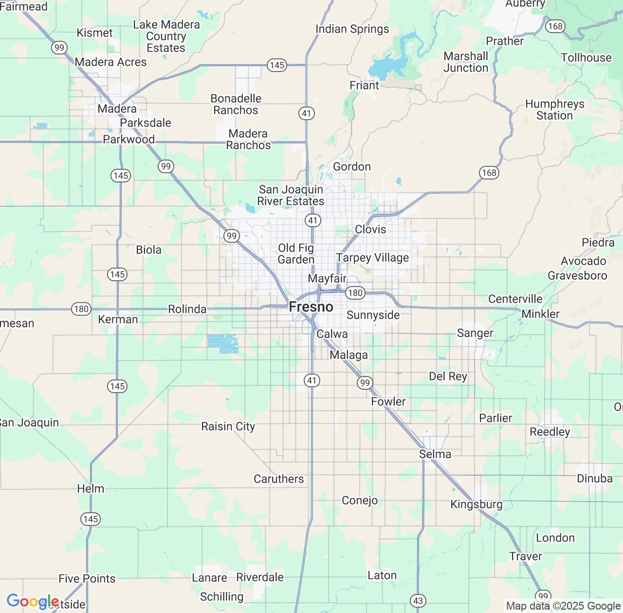 Map image for Intellectual Property Lawyers in Fresno and California IP firms at coordinates  ; .