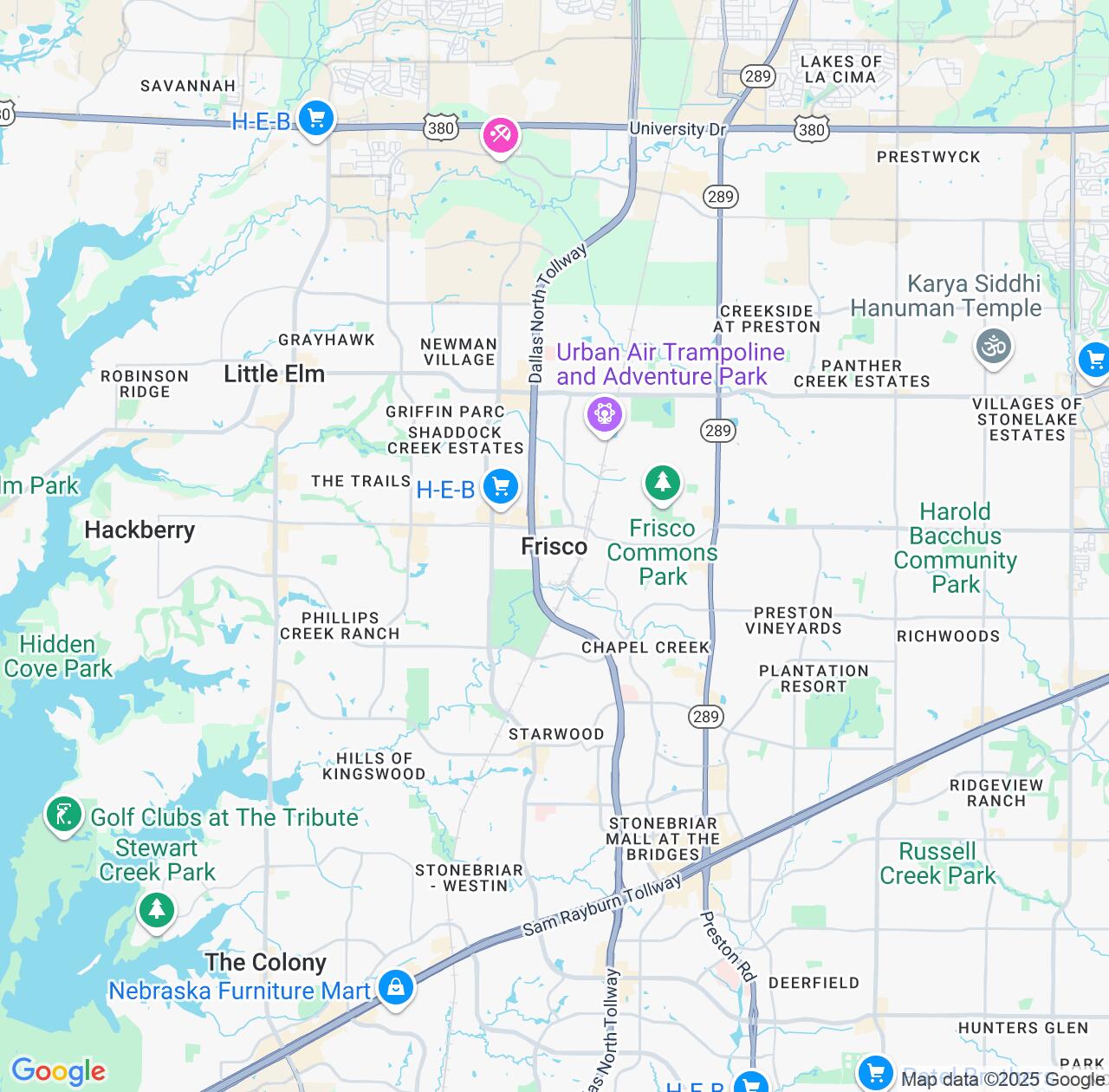 Map image for Intellectual Property Lawyers in Frisco and Texas IP firms at coordinates  ; .