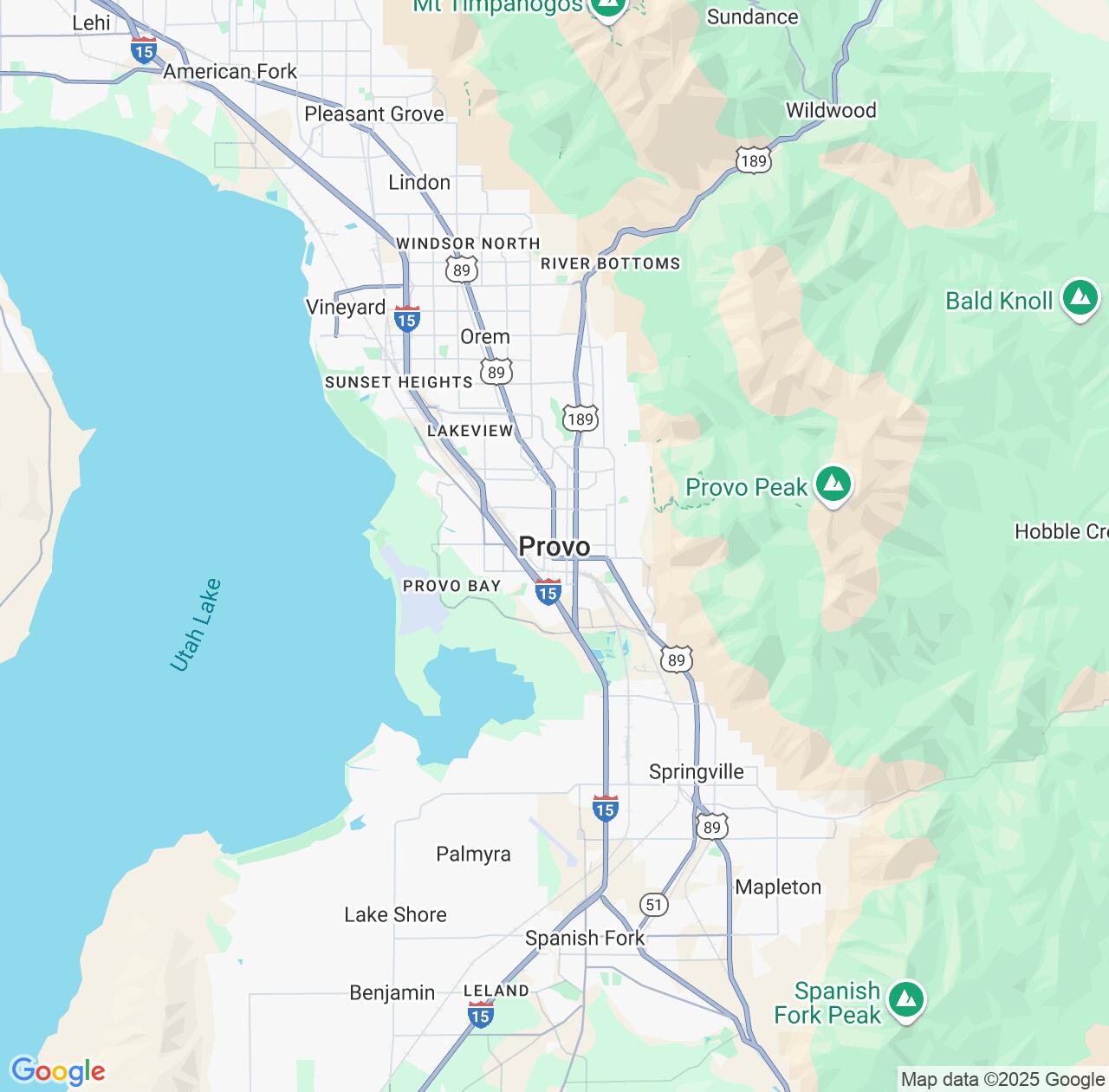 Map image for Intellectual Property Lawyers in Provo and Utah IP firms at coordinates  ; .