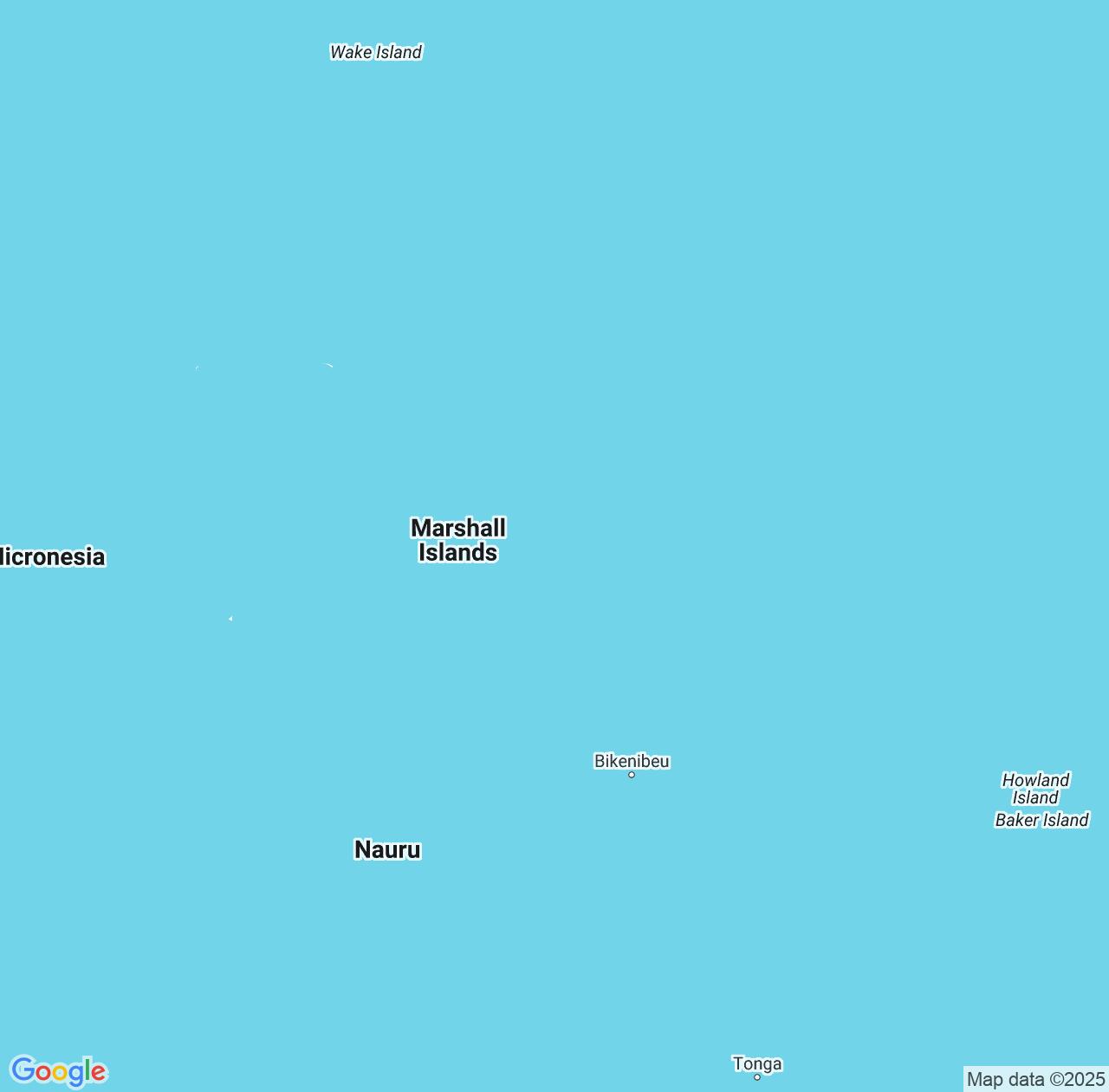 Map image for Intellectual Property Lawyers in Marshall Islands and Oceania IP firms at coordinates  ; .