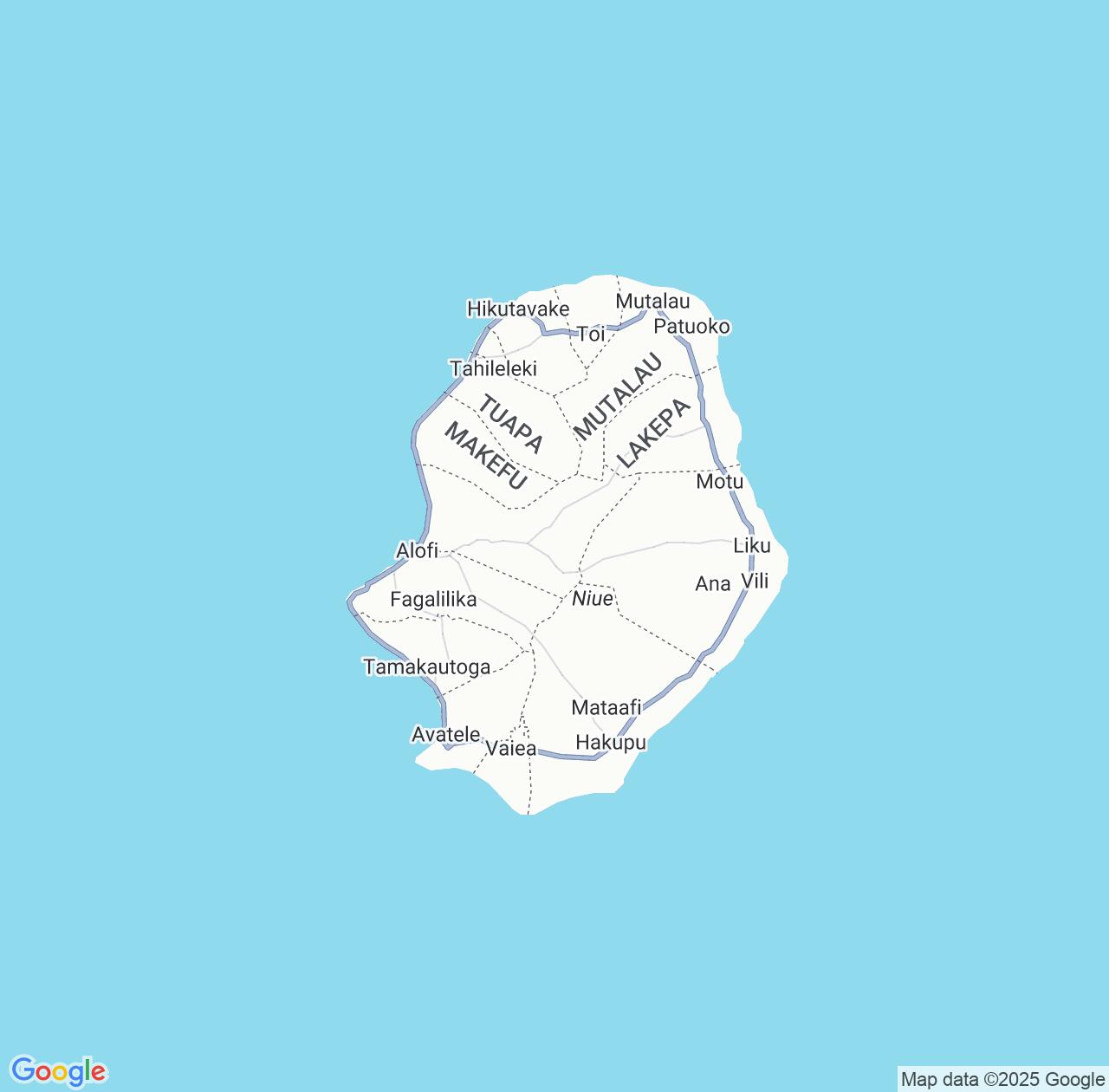 Map image for Intellectual Property Lawyers in Niue and Oceania IP firms at coordinates  ; .