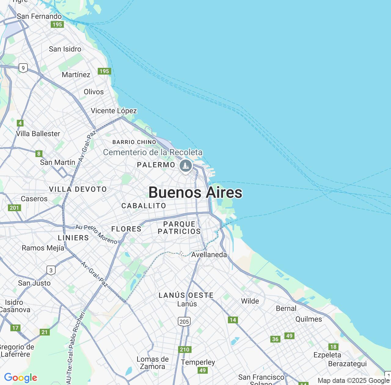 Map image for Intellectual Property Lawyers in Buenos Aires and Buenos Aires F.D. IP firms at coordinates  ; .