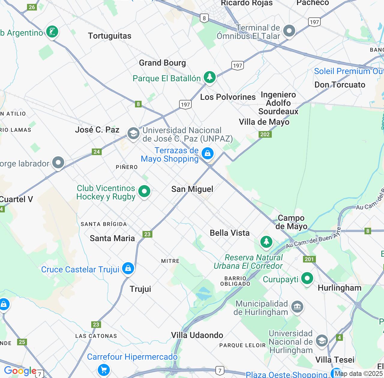 Map image for Intellectual Property Lawyers in San Miguel and Buenos Aires IP firms at coordinates  ; .