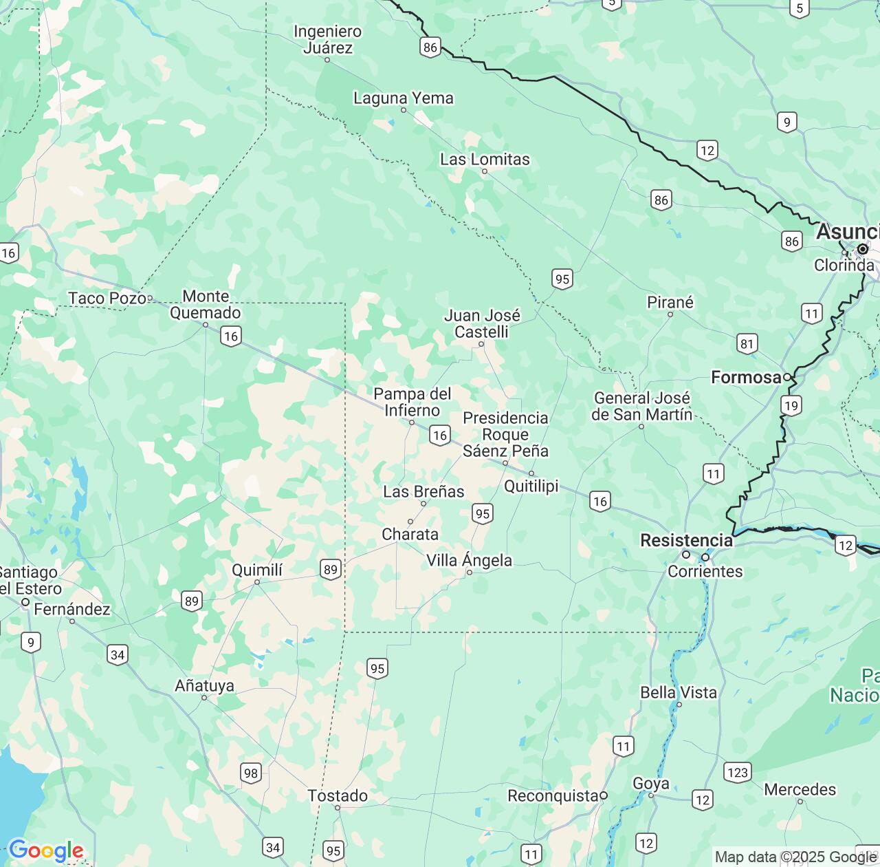 Map image for Intellectual Property Lawyers in Chaco and Argentina IP firms at coordinates  ; .