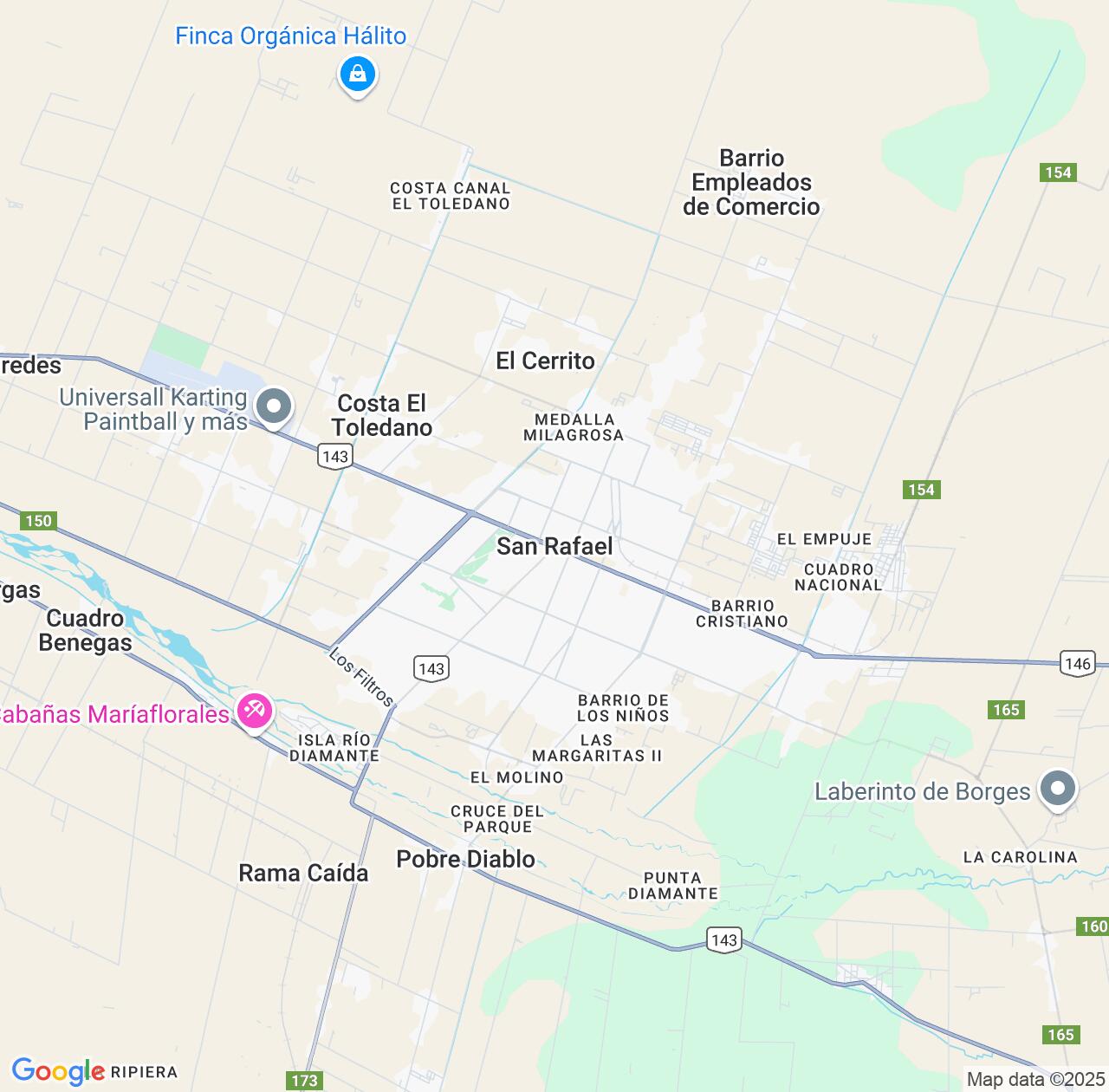 Map image for Intellectual Property Lawyers in San Rafael and Mendoza IP firms at coordinates  ; .
