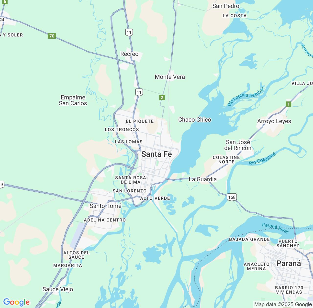 Map image for Intellectual Property Lawyers in Santa Fe and Argentina IP firms at coordinates  ; .