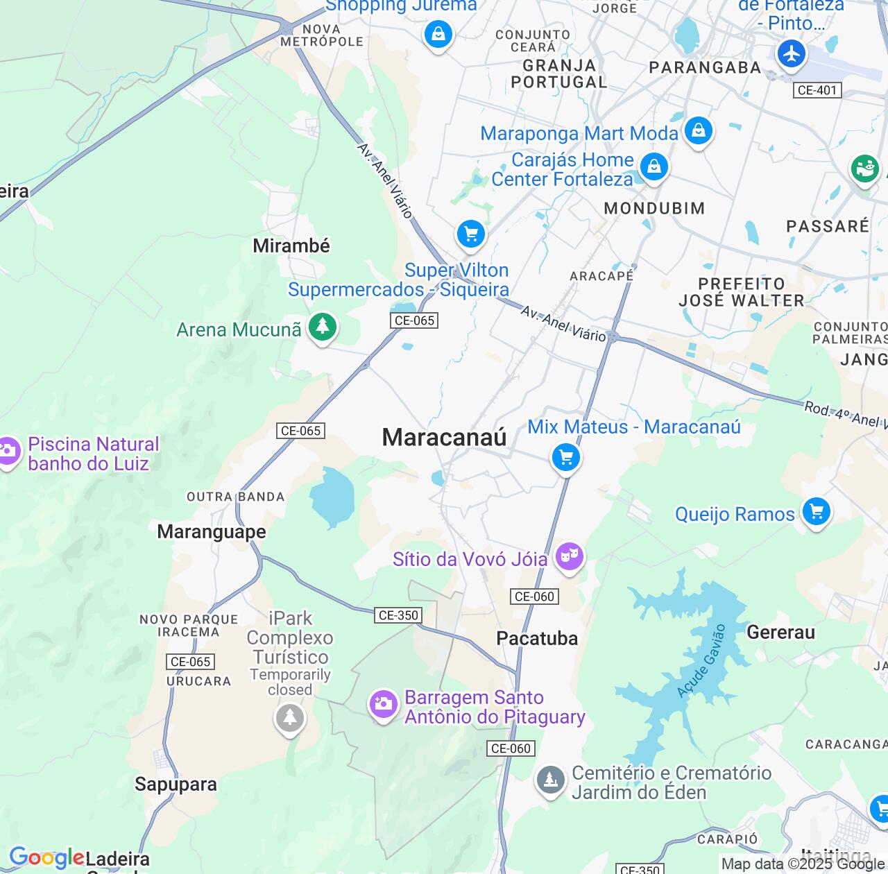 Map image for Intellectual Property Lawyers in Maracanau and Ceará IP firms at coordinates  ; .