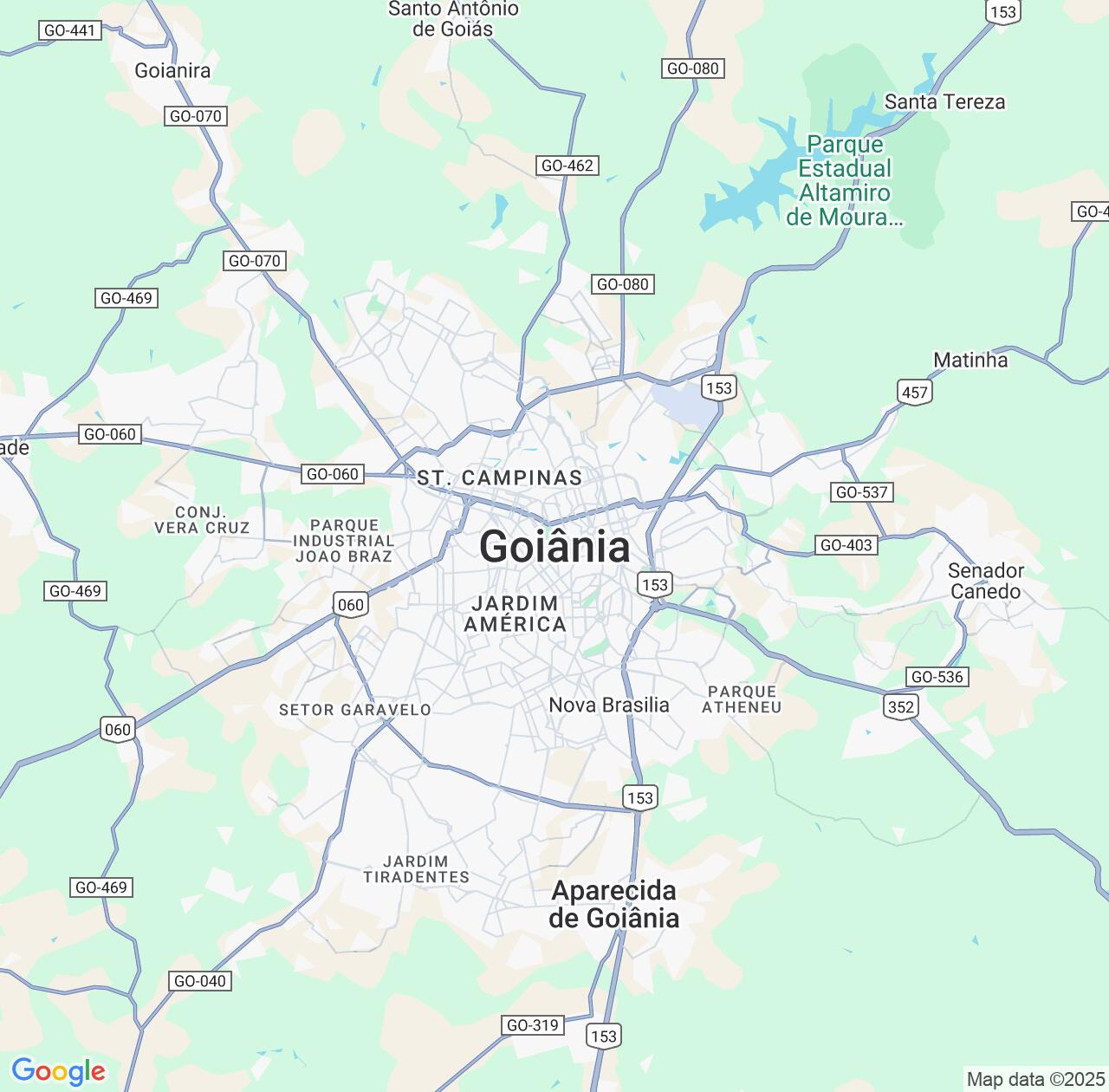 Map image for Intellectual Property Lawyers in Goiania and Goiás IP firms at coordinates  ; .