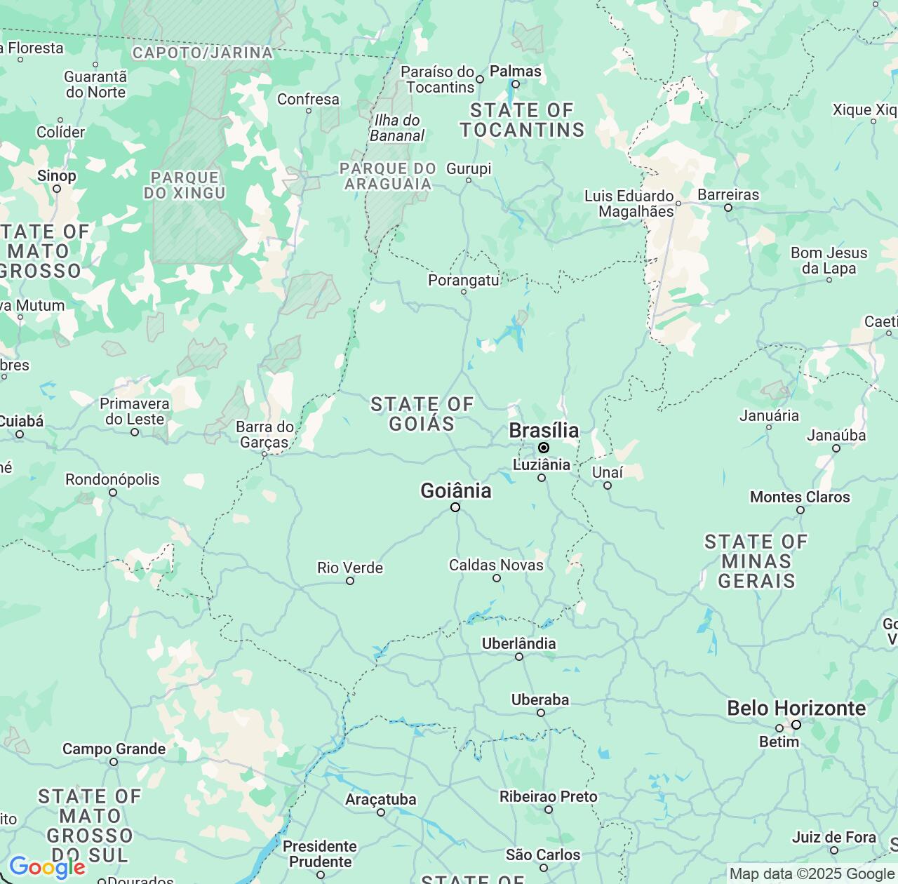 Map image for Intellectual Property Lawyers in Goiás and Brazil IP firms at coordinates  ; .