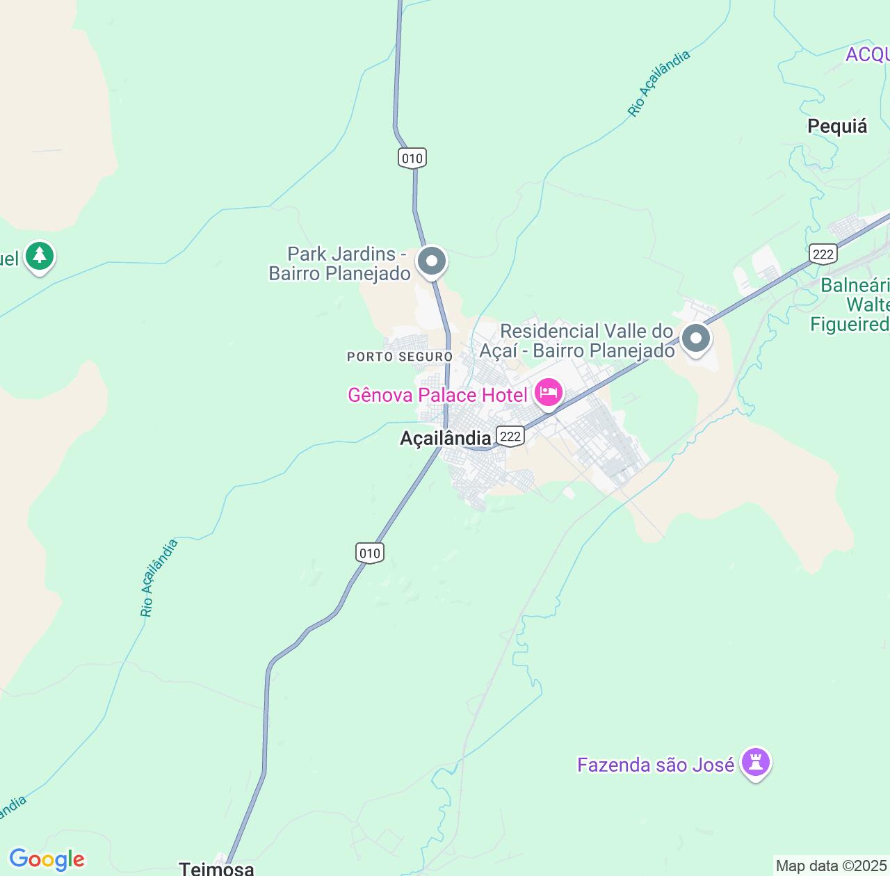 Map image for Intellectual Property Lawyers in Acailandia and Maranhão IP firms at coordinates  ; .