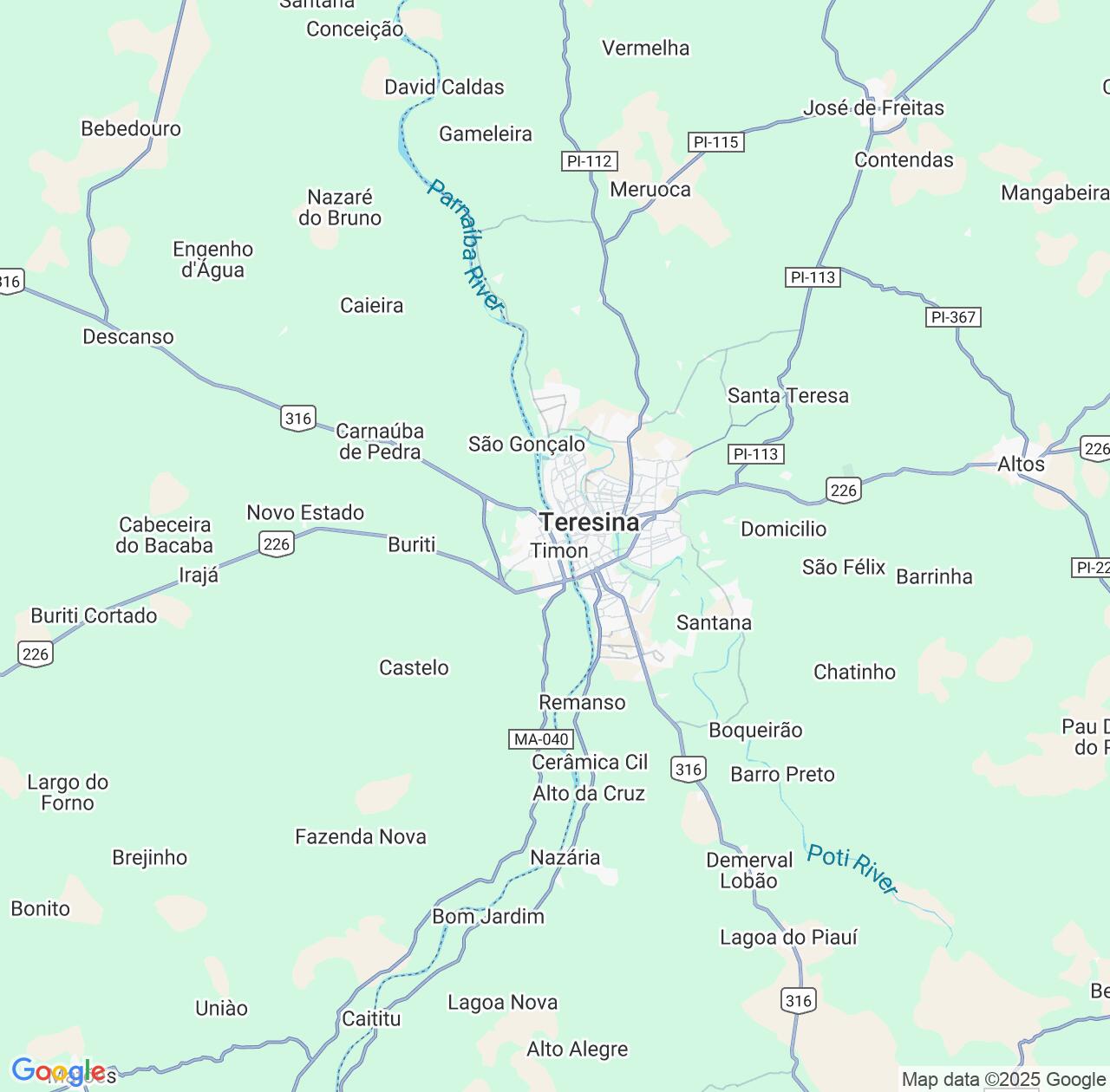 Map image for Intellectual Property Lawyers in Timon and Maranhão IP firms at coordinates  ; .