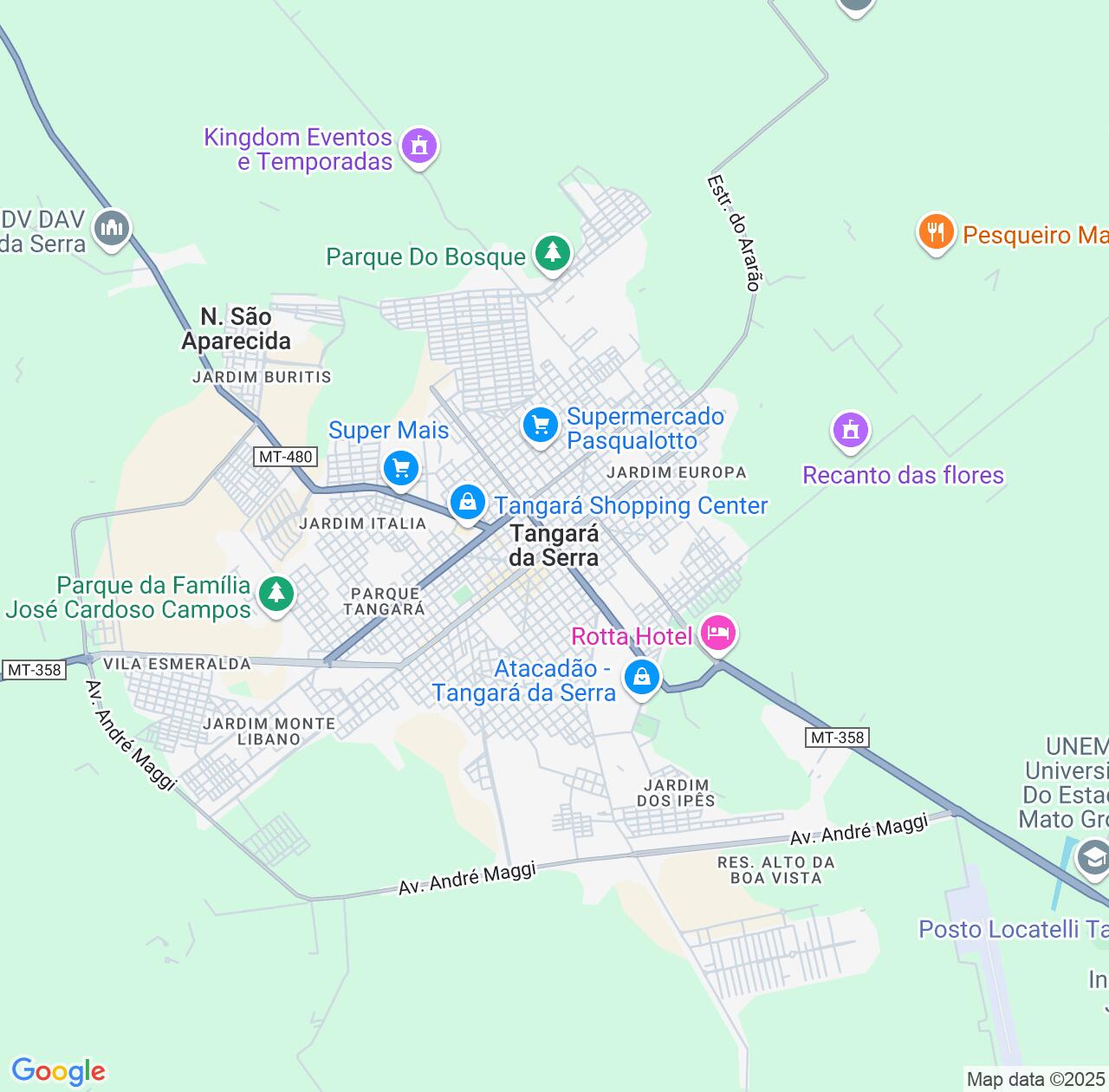 Map image for Intellectual Property Lawyers in Tangara da Serra and Mato Grosso IP firms at coordinates  ; .