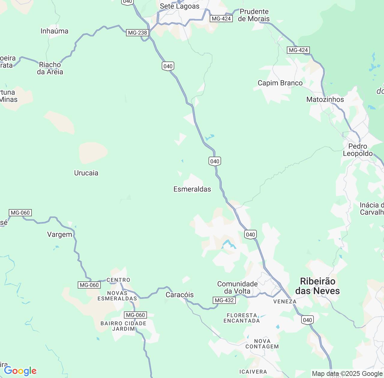 Map image for Intellectual Property Lawyers in Esmeraldas and Minas Gerais IP firms at coordinates  ; .
