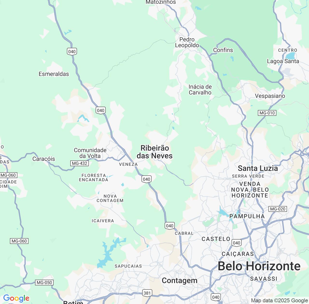 Map image for Intellectual Property Lawyers in Ribeirao das Neves and Minas Gerais IP firms at coordinates  ; .