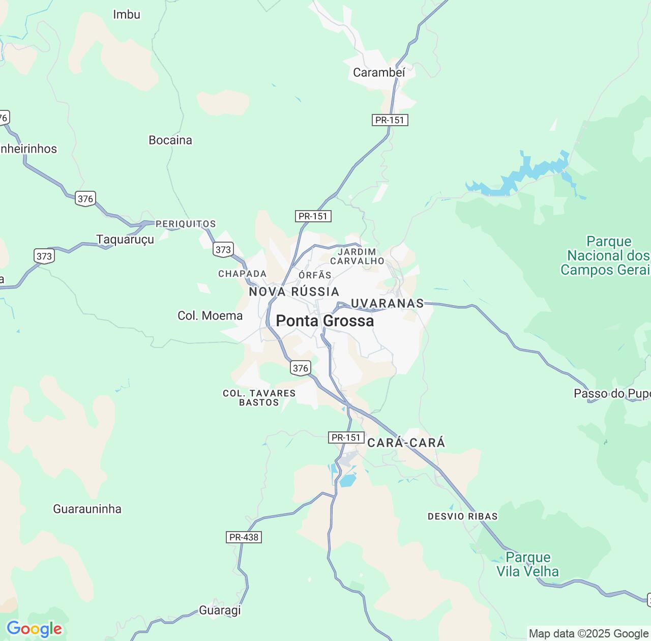 Map image for Intellectual Property Lawyers in Ponta Grossa and Paraná IP firms at coordinates  ; .