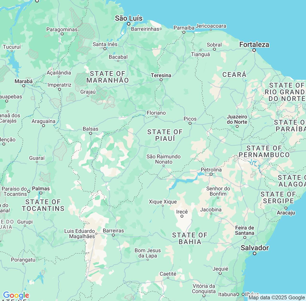 Map image for Intellectual Property Lawyers in Piauí and Brazil IP firms at coordinates  ; .