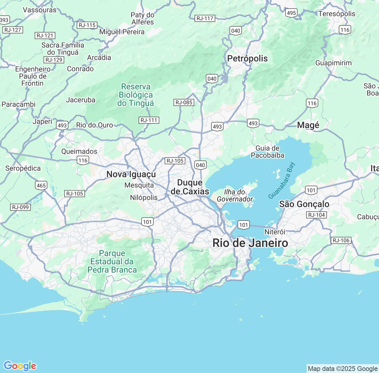 Map image for Intellectual Property Lawyers in Duque de Caxias and Rio de Janeiro IP firms at coordinates  ; .