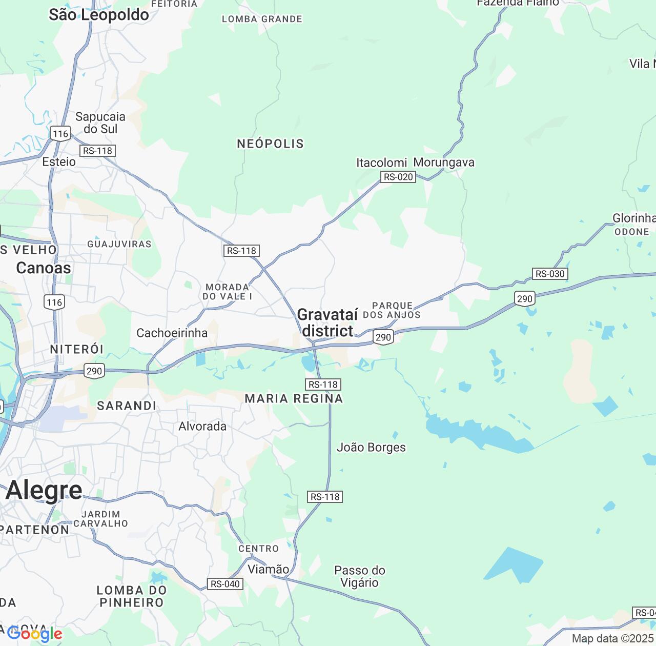 Map image for Intellectual Property Lawyers in Gravatai and Rio Grande do Sul IP firms at coordinates  ; .