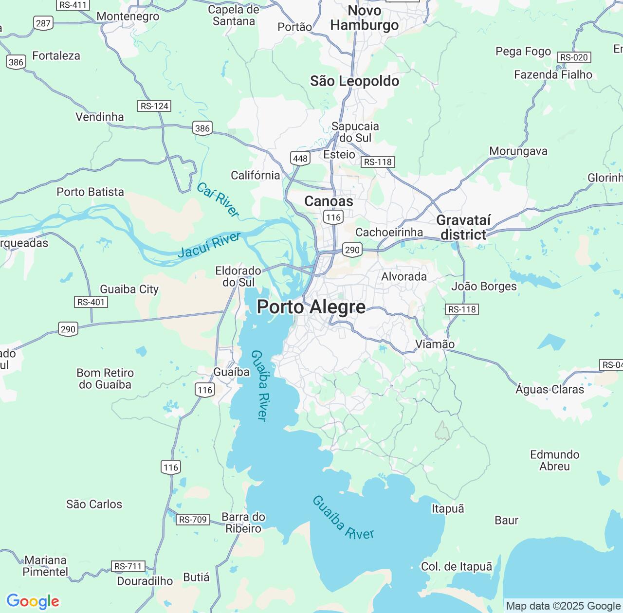 Map image for Intellectual Property Lawyers in Porto Alegre and Rio Grande do Sul IP firms at coordinates  ; .