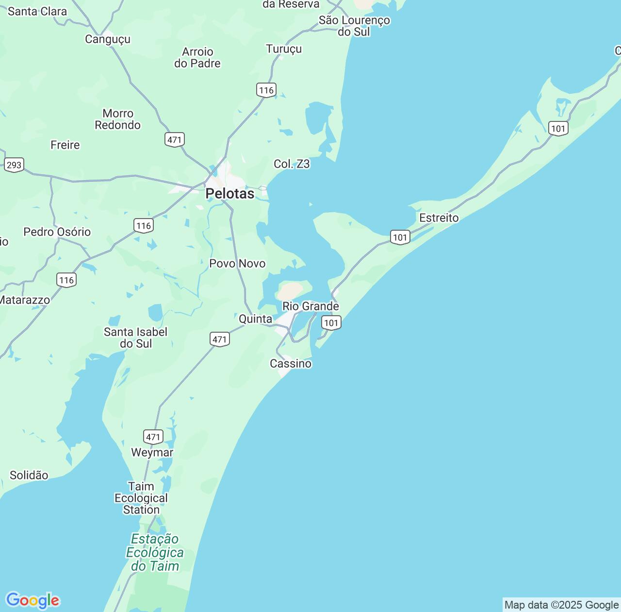 Map image for Intellectual Property Lawyers in Rio Grande and Rio Grande do Sul IP firms at coordinates  ; .