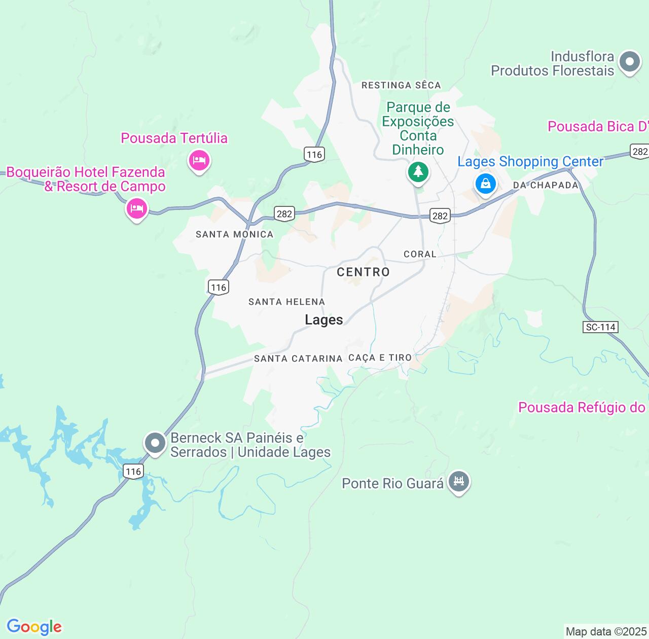 Map image for Intellectual Property Lawyers in Lages and Santa Catarina IP firms at coordinates  ; .