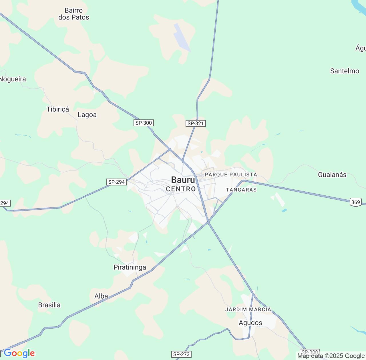 Map image for Intellectual Property Lawyers in Bauru and São Paulo IP firms at coordinates  ; .