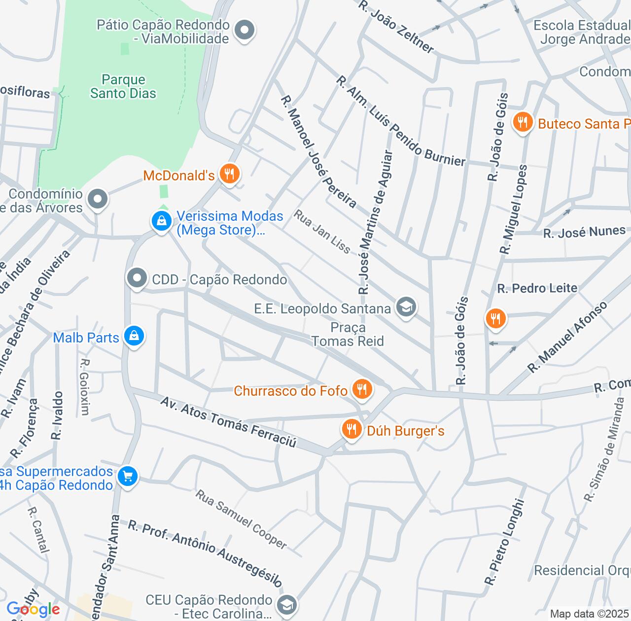 Map image for Intellectual Property Lawyers in Capao Redondo and São Paulo IP firms at coordinates  ; .