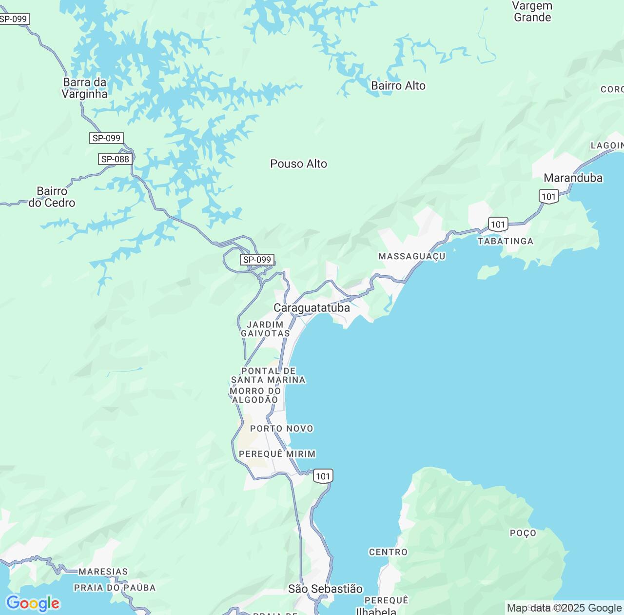 Map image for Intellectual Property Lawyers in Caraguatatuba and São Paulo IP firms at coordinates  ; .