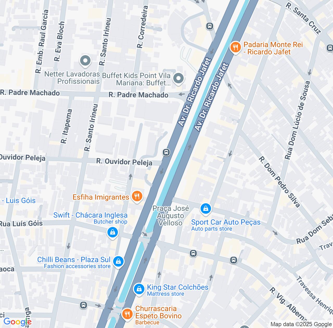 Map image for Intellectual Property Lawyers in Cursino and São Paulo IP firms at coordinates  ; .