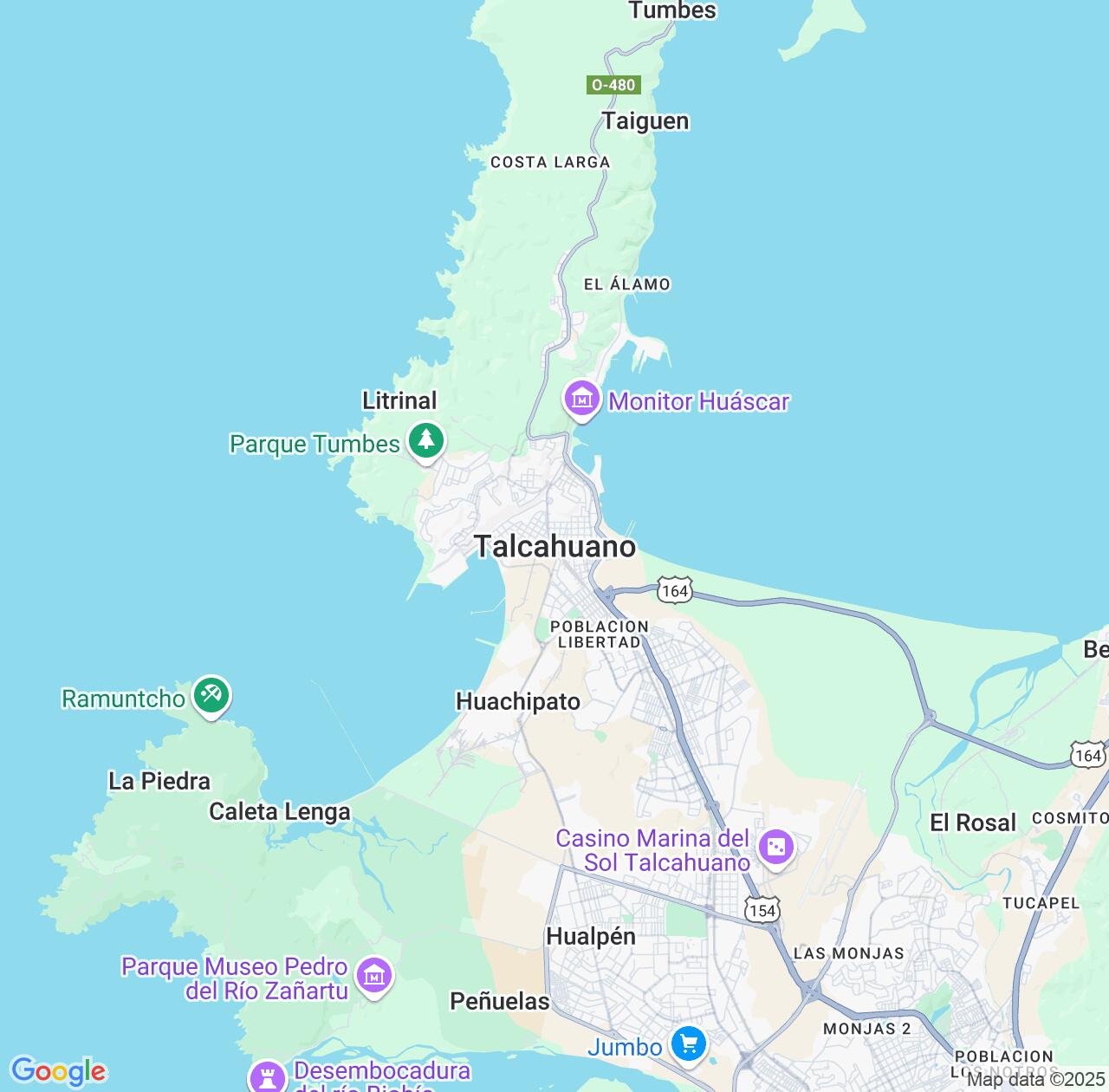 Map image for Intellectual Property Lawyers in Talcahuano and Biobío IP firms at coordinates  ; .