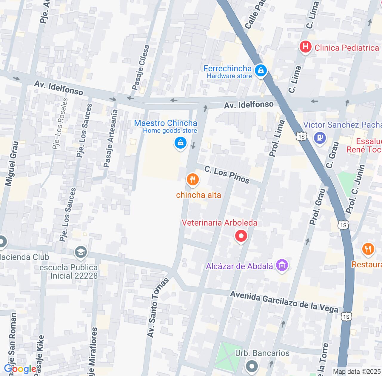 Map image for Intellectual Property Lawyers in Chincha Alta and Ica IP firms at coordinates  ; .