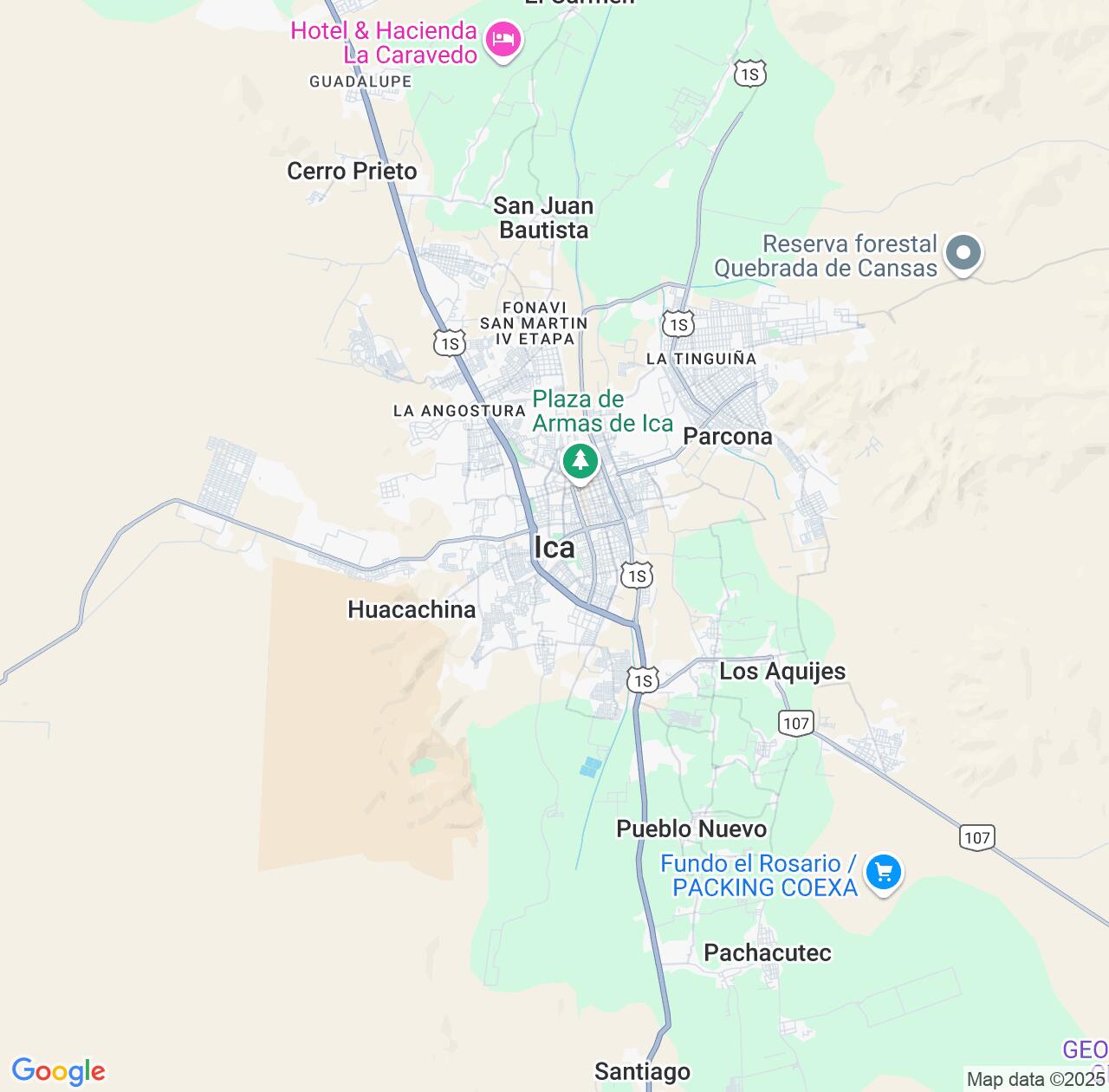 Map image for Intellectual Property Lawyers in Ica and Peru IP firms at coordinates  ; .