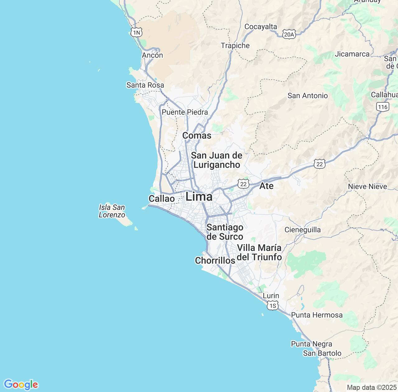 Map image for Intellectual Property Lawyers in Lima and Lima Province IP firms at coordinates  ; .