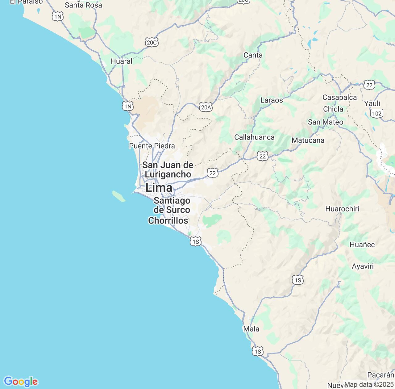 Map image for Intellectual Property Lawyers in Lima Province and Peru IP firms at coordinates  ; .