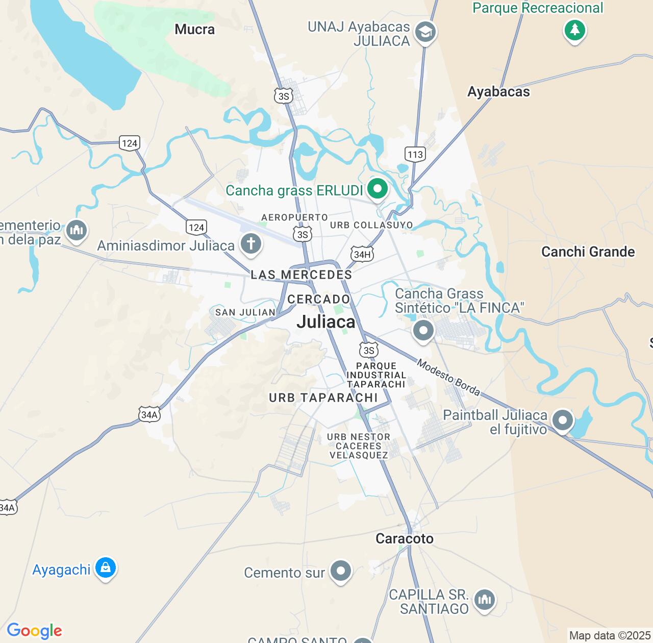 Map image for Intellectual Property Lawyers in Juliaca and Puno IP firms at coordinates  ; .