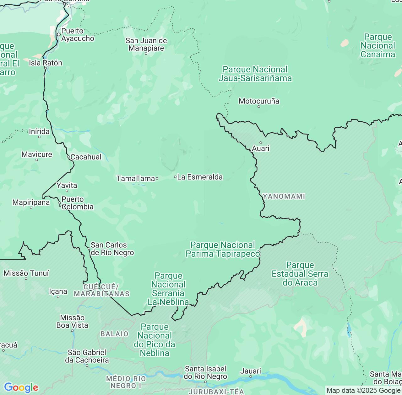 Map image for Intellectual Property Lawyers in Amazonas and Venezuela IP firms at coordinates  ; .