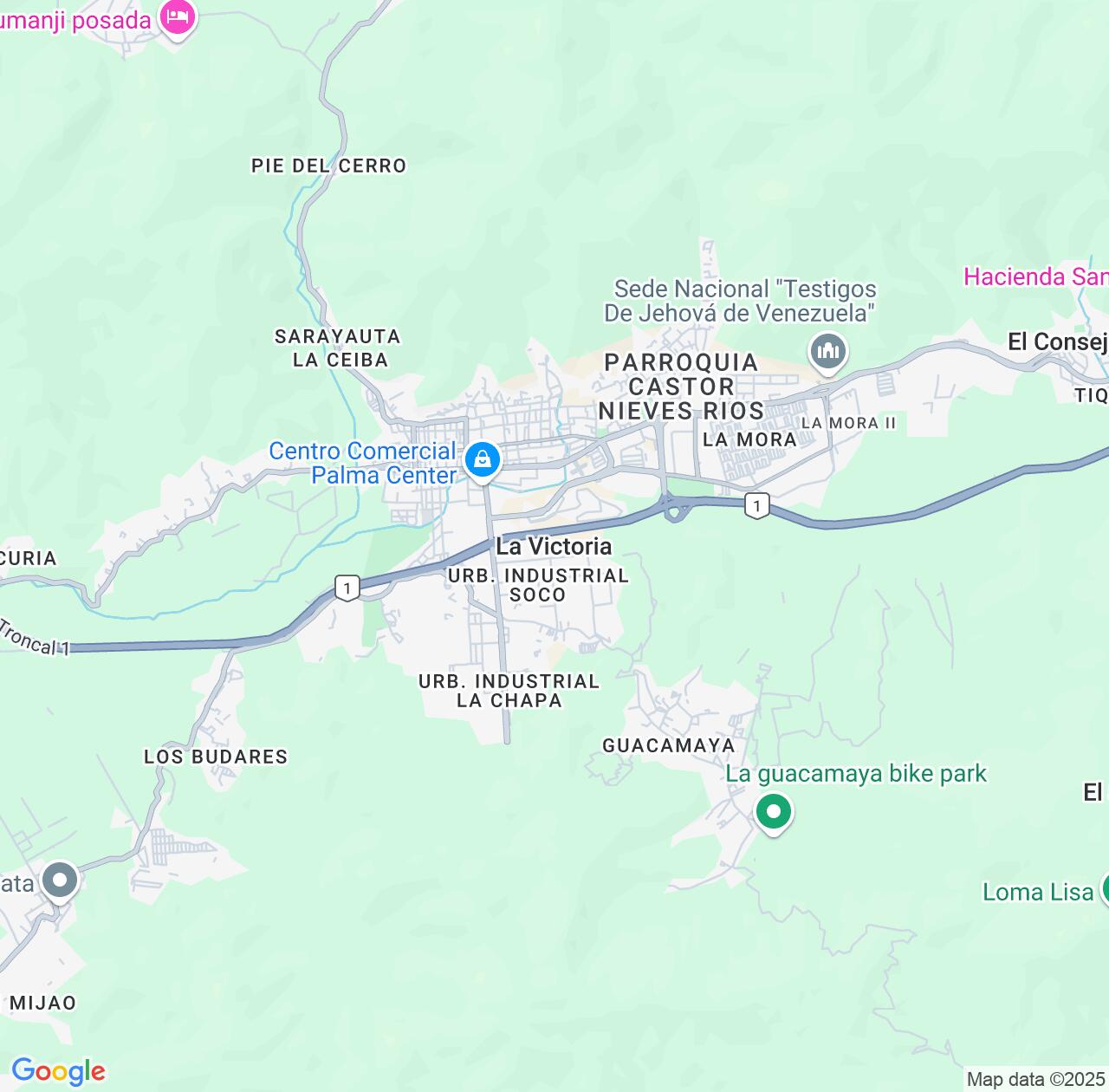 Map image for Intellectual Property Lawyers in La Victoria and Aragua IP firms at coordinates  ; .
