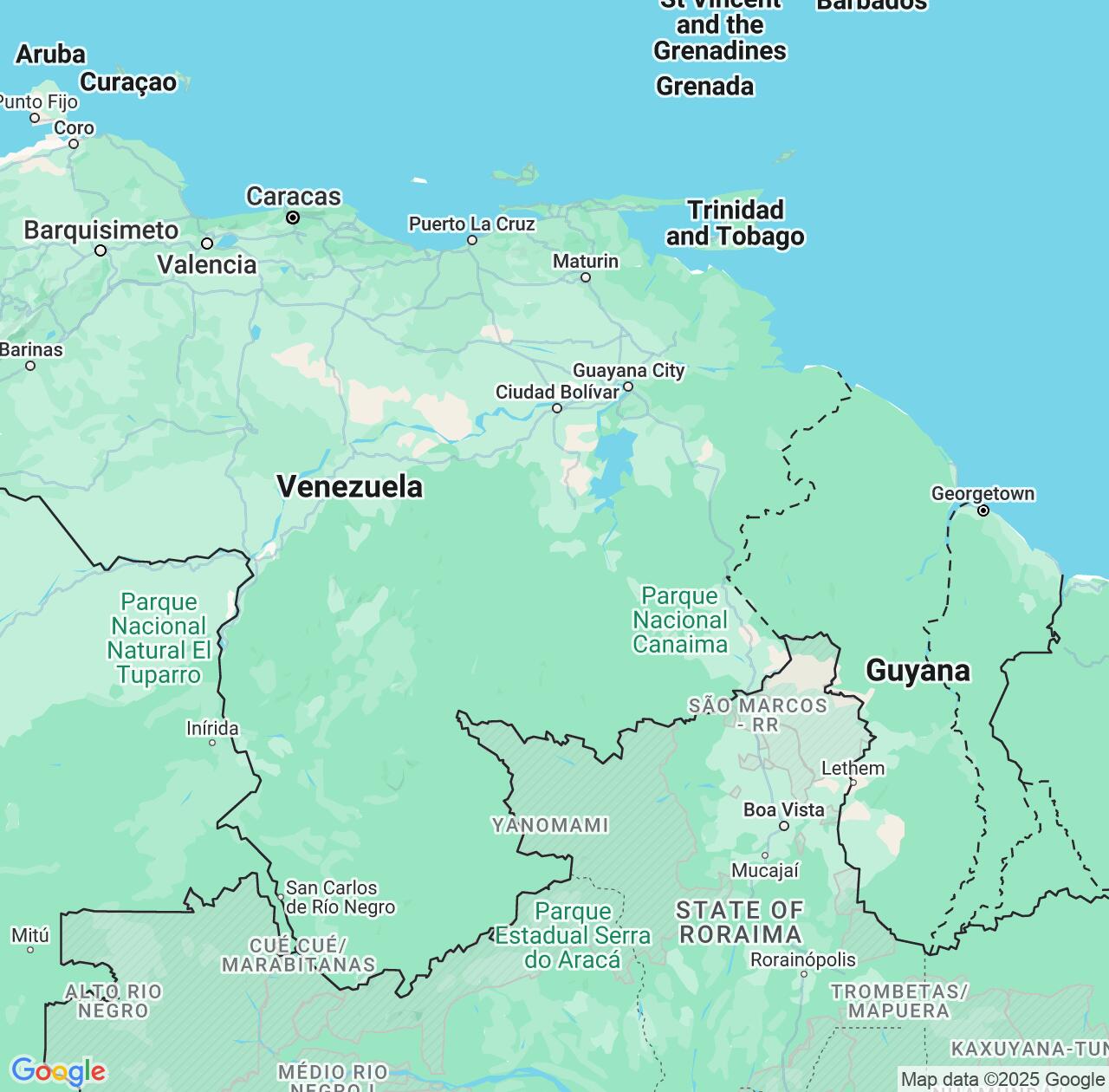 Map image for Intellectual Property Lawyers in Bolivar and Venezuela IP firms at coordinates  ; .