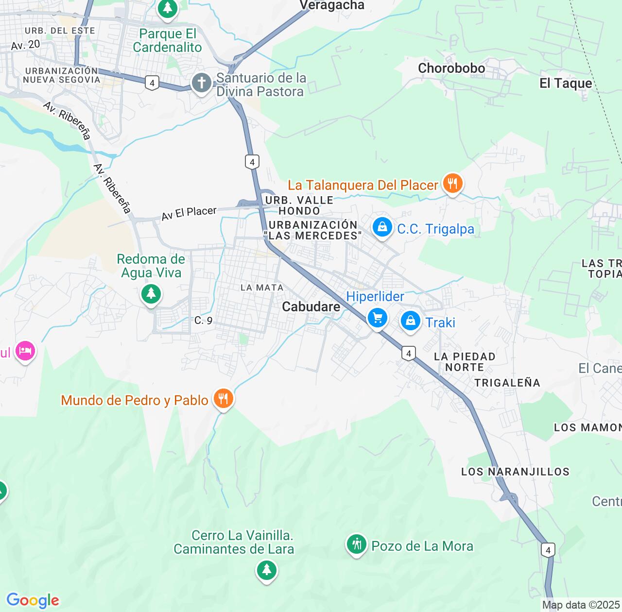 Map image for Intellectual Property Lawyers in Cabudare and Lara IP firms at coordinates  ; .