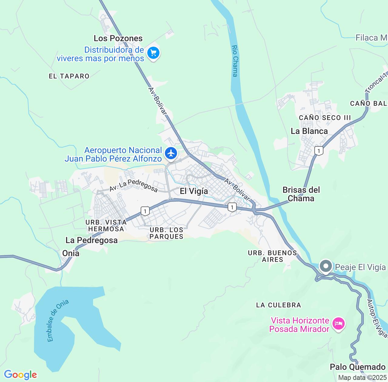 Map image for Intellectual Property Lawyers in El Vigia and Merida IP firms at coordinates  ; .