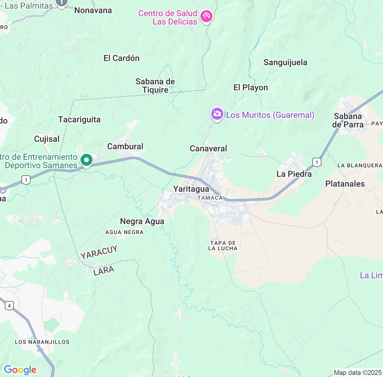 Map image for Intellectual Property Lawyers in Yaritagua and Yaracuy IP firms at coordinates  ; .